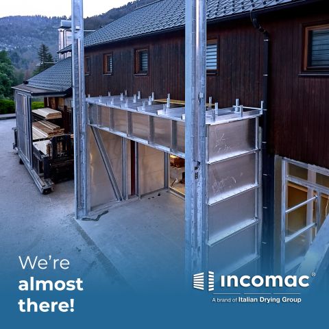 INCOMAC mac EVO kiln nearing completion