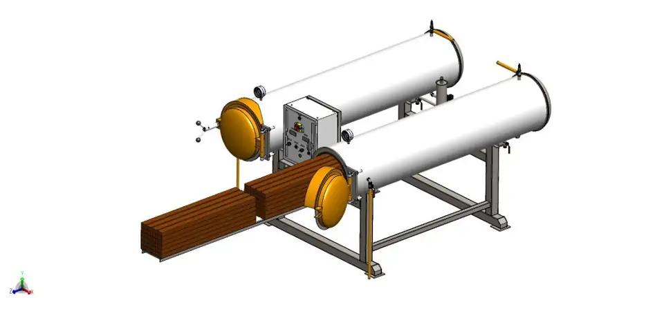 ISVE electric vapouriser with two autoclaves