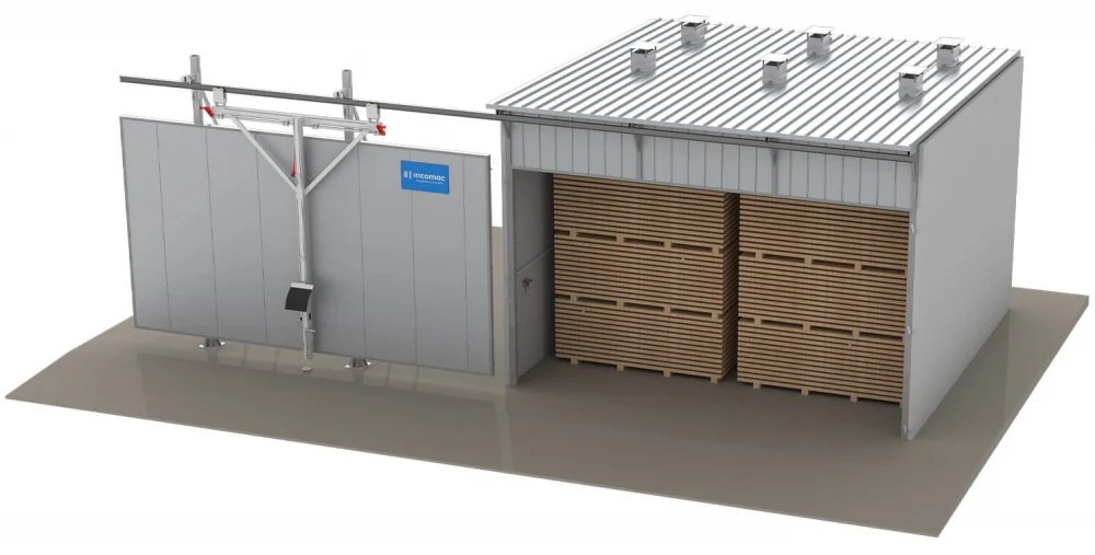 Doors and timber loading