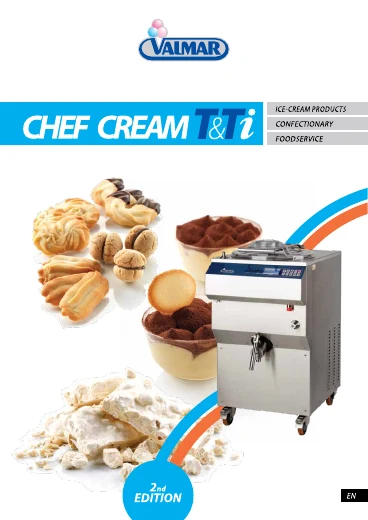 Naslovnica kataloga VALMAR CHEF CREAM TTi