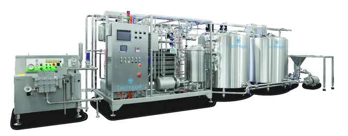 Technogel · primer postavitve MIXWORKING HTST